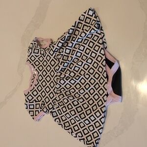 Jonathan Adler | Onesie Dress | Black White Pink | Size 0 - 3 months